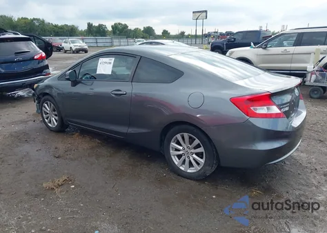 2012 Honda Civic Ex from USA, damaged, VIN 2HGFG3B86CH537886